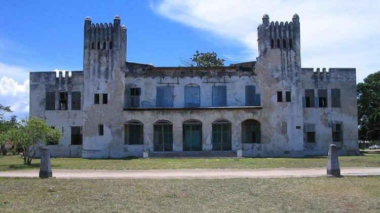 Historical colonial-era building in Bagamoyo