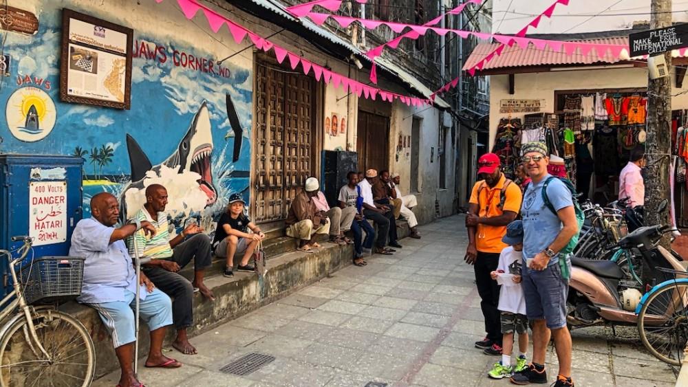 Jaws Corner in Stone Town, Zanzibar